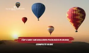 Hot Air Balloon Dubai and Hot Air Balloon Ride Blog Banner Dubai Hot Air Balloon Ride