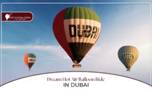 Hot air balloon ride Dubai | Dubai hot air balloon experience | Blog Banner by Hot Air Balloon Dubai Ride
