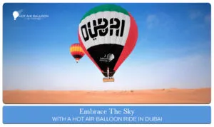 Hot Air Balloon Ride In Dubai | Hot Air Balloon Dubai Blog Banner by Hot Air Balloon Dubai Ride