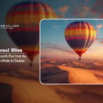 best month for hot air balloon ride | ideal time for hot air balloon ride Blog Banner by Hot Air Balloon Dubai Ride