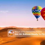 ballooning season | hot air balloon season Blog Banner by Hot Air Balloon Dubai Ride